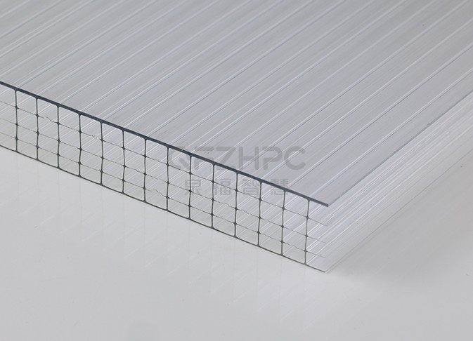 五層矩形陽光板