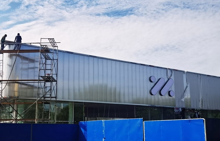 全國智己汽車4S店門頭改造項目