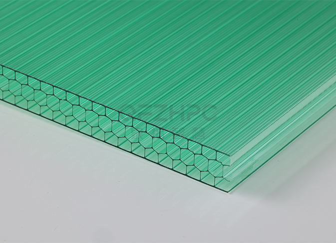 四層蜂窩狀陽光板