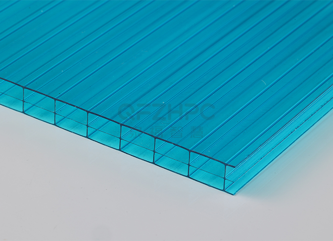 三層矩形陽光板