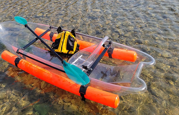 PC透明船（6mm透明PC耐力板熱成型）