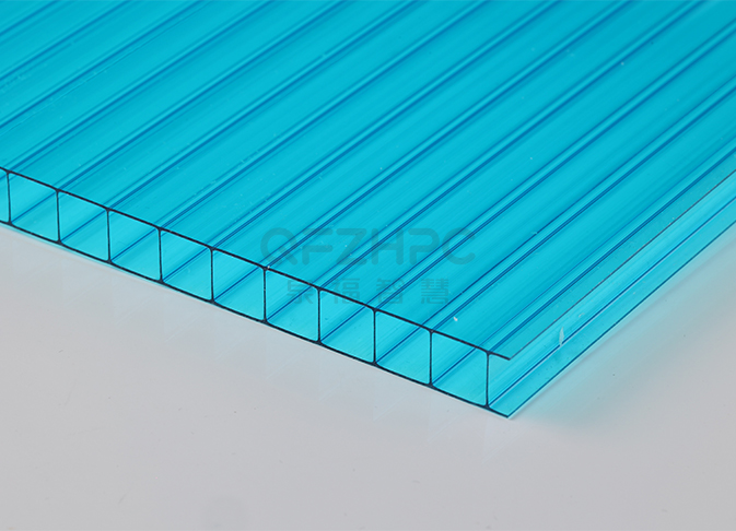 二層矩形陽光板