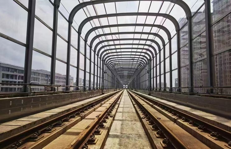 青島城陽快速路聲屏障