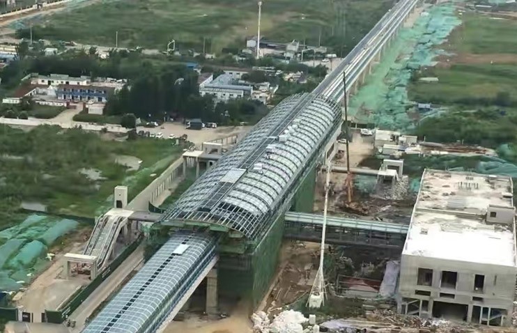 武漢地鐵16號線全封閉式聲屏障項目