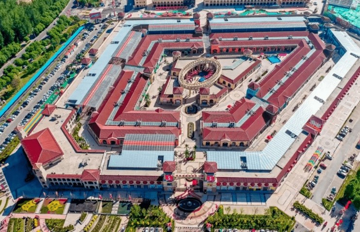 德州奧特萊斯購物中心采光連廊