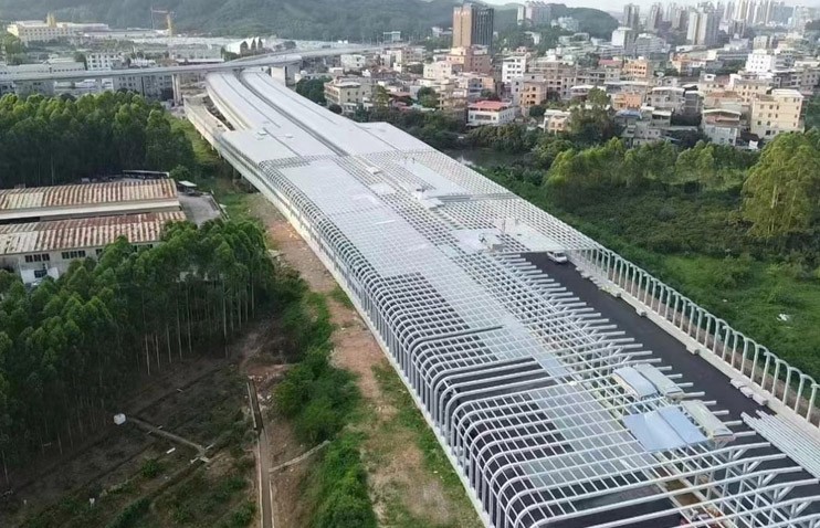 廣汕線封閉式聲屏障